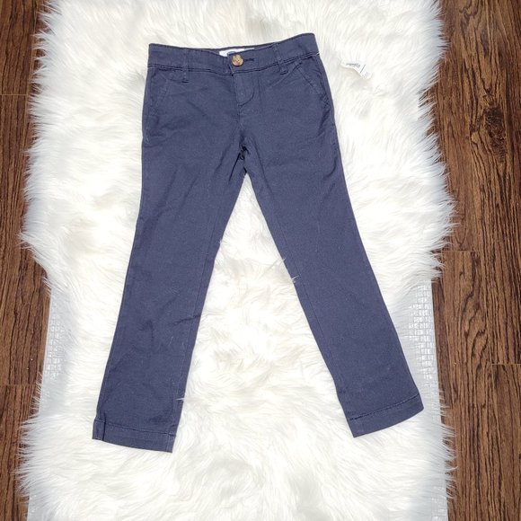 Old Navy Other - Old Navy | Navy Blue Straight Leg Fit Casual Pants Stretch Size 5 New